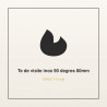 Te de visite inox 90 degres 80mm | Direct-Flam