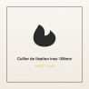 Collier de fixation inox 100mm | Direct-Flam