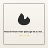 Plaque d etancheite passage de plancher 80mm | Direct-Flam