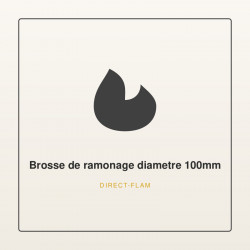 Brosse de ramonage diametre 100mm | Direct-Flam